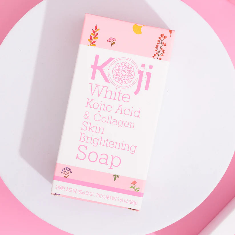 Kojic Acid & Collagen Skin Brightening Soap (2 Bars)