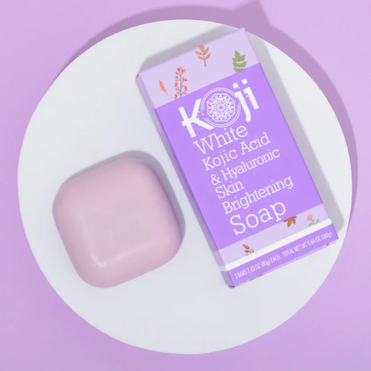 Kojic Acid & Hyaluronic Acid Brightening Soap (2 Bars)