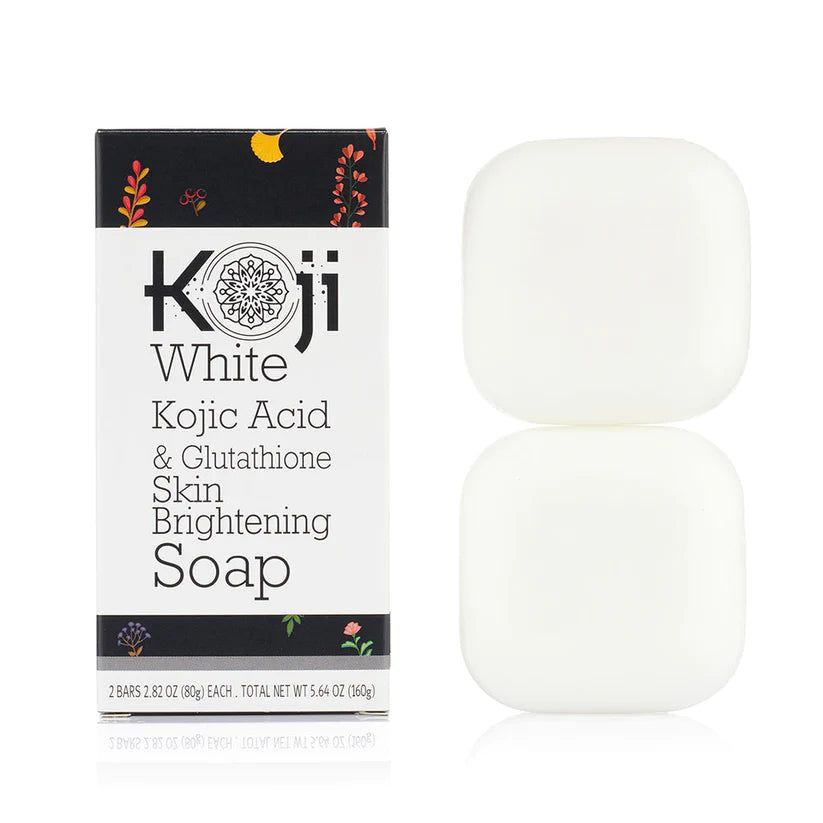 Kojic Acid & Glutathione Skin Brightening Soap (2 Bars)