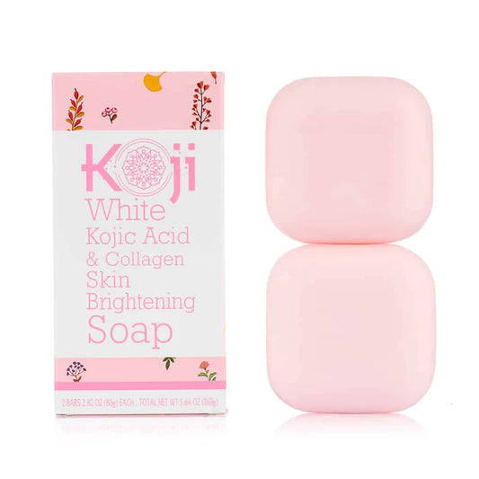 Kojic Acid & Collagen Skin Brightening Soap (2 Bars)