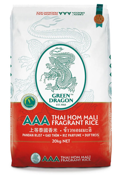 Gren Dragon long grain perfumed rice AAA 20Kg