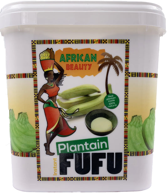 Fufu Plantain African Beauty Bucket  4 kg.