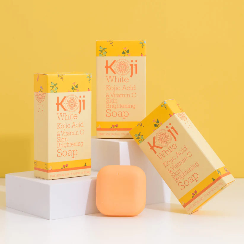 Kojic Acid & Vitamin C Skin Brightening Soap (2 Bars)