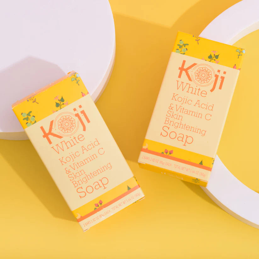 Kojic Acid & Vitamin C Skin Brightening Soap (2 Bars)