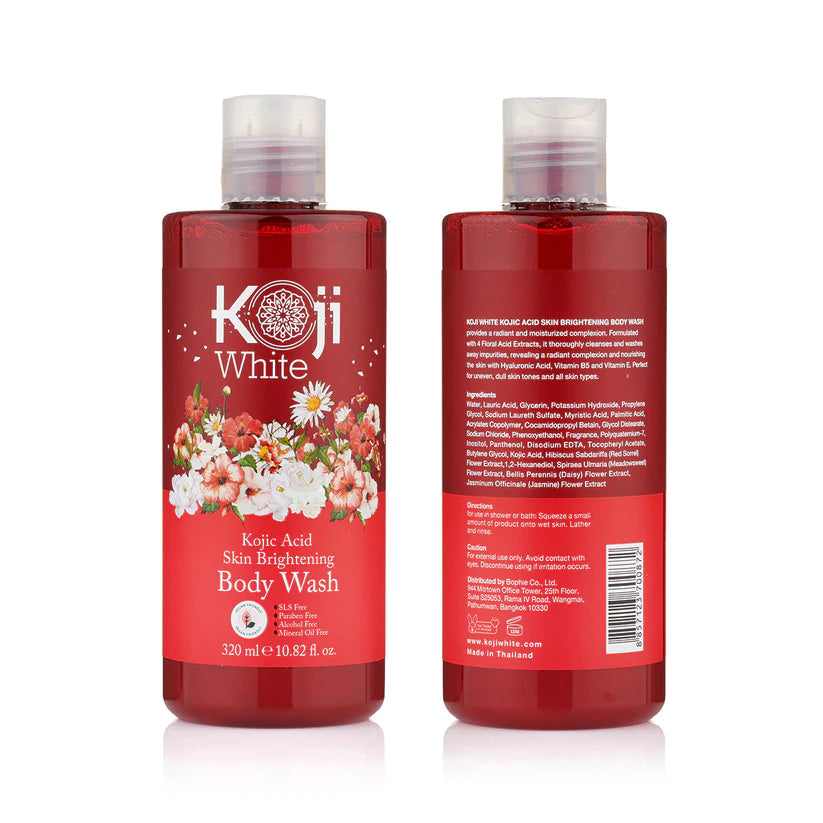 Kojic Acid Skin Brightening Body Wash (1 Bottle)