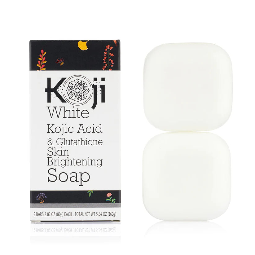 Kojic Acid & Glutathione Skin Brightening Soap (2 Bars) – Afro Needs