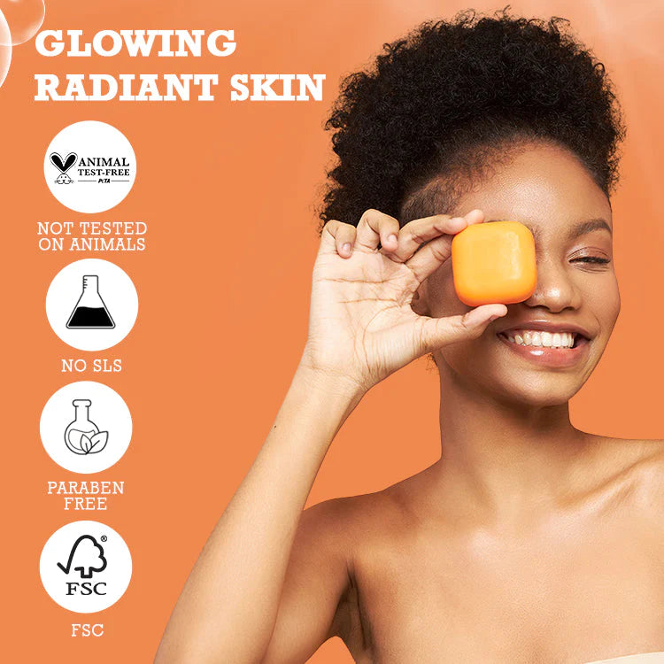 Kojic Acid & Papaya Skin Brightening Soap (2 Bars)